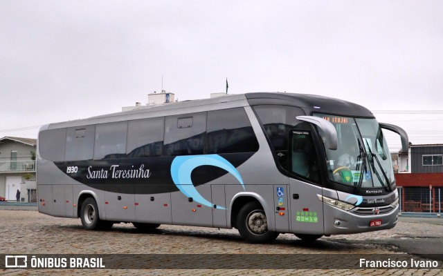 Santa Teresinha Transporte e Turismo - Brusquetur 1930 na cidade de Balneário Camboriú, Santa Catarina, Brasil, por Francisco Ivano. Número da foto: #9446159.