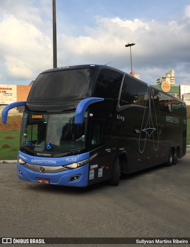 Rápido Federal 15258 na cidade de Anápolis, Goiás, Brasil, por Sullyvan Martins Ribeiro. Número da foto: #9445709.