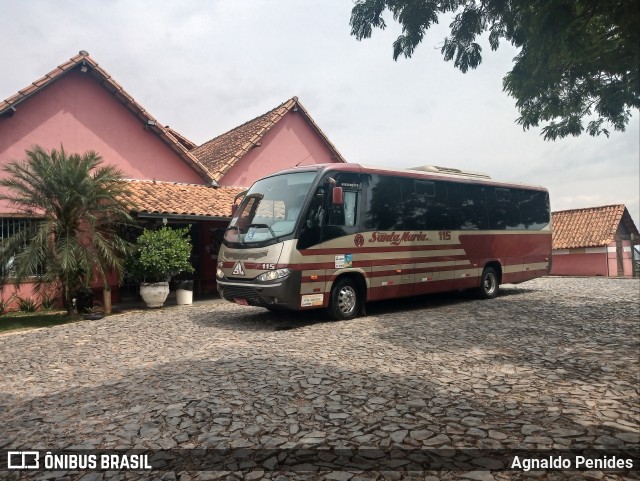 Santa Maria Fretamento e Turismo > Transportes Santa Maria(SP) 115 na cidade de Capitólio, Minas Gerais, Brasil, por Agnaldo Penides. Número da foto: #9444956.