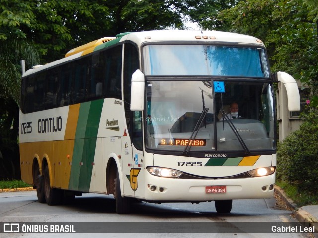 Empresa Gontijo de Transportes 17225 na cidade de São Paulo, São Paulo, Brasil, por Gabriel Leal. ID da foto: 9444820.