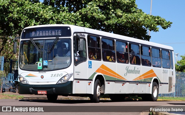 Jandaia Transportes e Turismo 2130 na cidade de Presidente Prudente, São Paulo, Brasil, por Francisco Ivano. Número da foto: #9446525.
