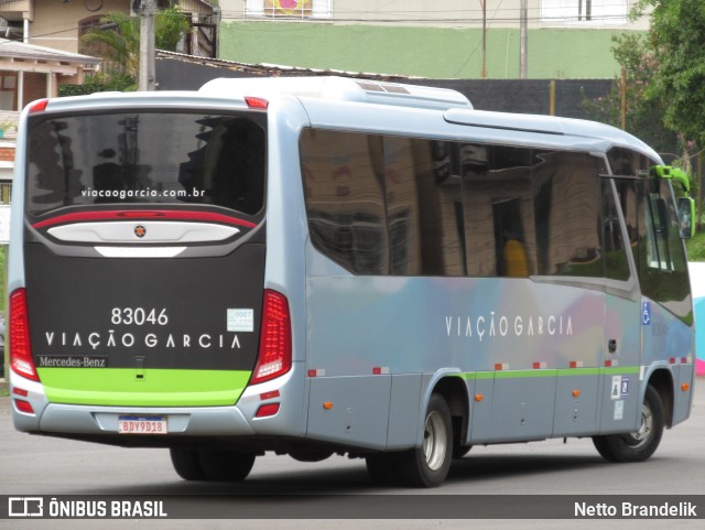 Viação Garcia 83046 na cidade de Ponta Grossa, Paraná, Brasil, por Netto Brandelik. ID da foto: 9446200.