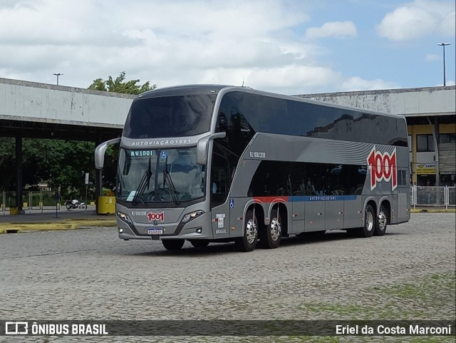 Auto Viação 1001 RJ 108.1208 na cidade de Campos dos Goytacazes, Rio de Janeiro, Brasil, por Eriel da Costa Marconi. Número da foto: #9444521.