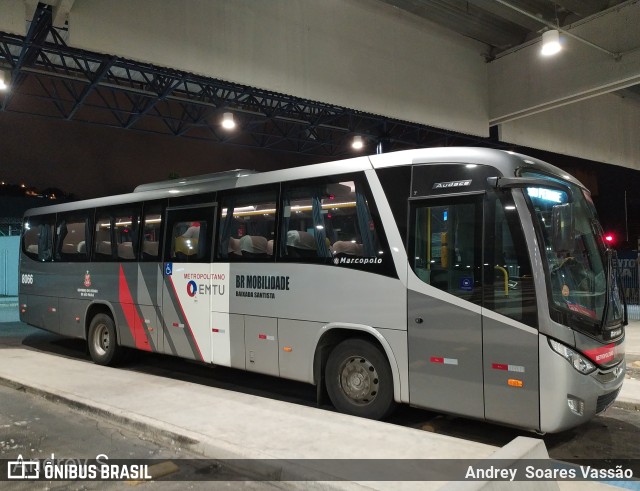 BR Mobilidade Baixada Santista 8066 na cidade de Santos, São Paulo, Brasil, por Andrey  Soares Vassão. ID da foto: 9448177.