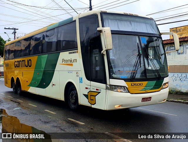 Empresa Gontijo de Transportes 12600 na cidade de Governador Valadares, Minas Gerais, Brasil, por Leo da Silva de Araújo. Número da foto: #9447082.