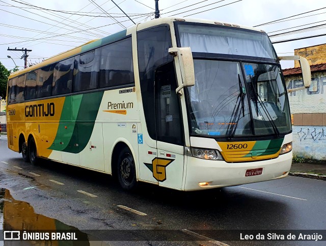 Empresa Gontijo de Transportes 12600 na cidade de Governador Valadares, Minas Gerais, Brasil, por Leo da Silva de Araújo. ID da foto: 9447082.