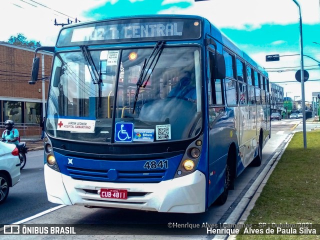 Onicamp Transporte Coletivo 4841 na cidade de Campinas, São Paulo, Brasil, por Henrique Alves de Paula Silva. Número da foto: #9446961.