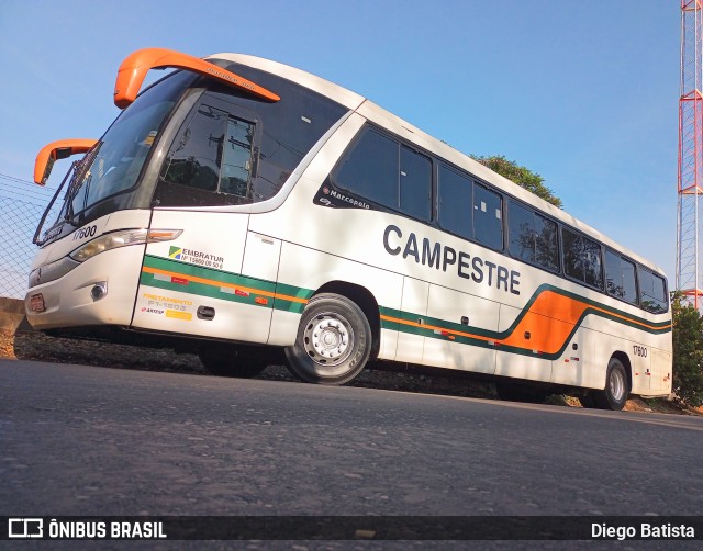Viação Campestre 17600 na cidade de Paulínia, São Paulo, Brasil, por Diego Batista. Número da foto: #9447966.
