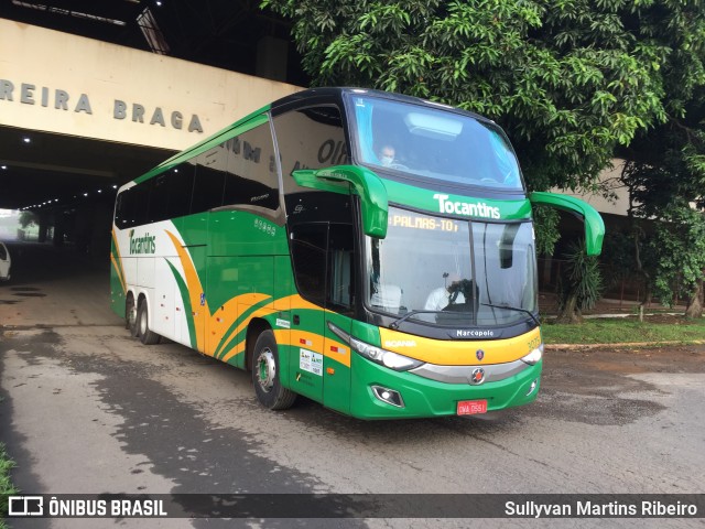 Tocantins Transportes e Turismo 3075 na cidade de Anápolis, Goiás, Brasil, por Sullyvan Martins Ribeiro. Número da foto: #9448824.