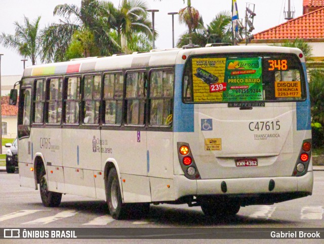 Viação Redentor C47615 na cidade de Rio de Janeiro, Rio de Janeiro, Brasil, por Gabriel Brook. Número da foto: #9448927.