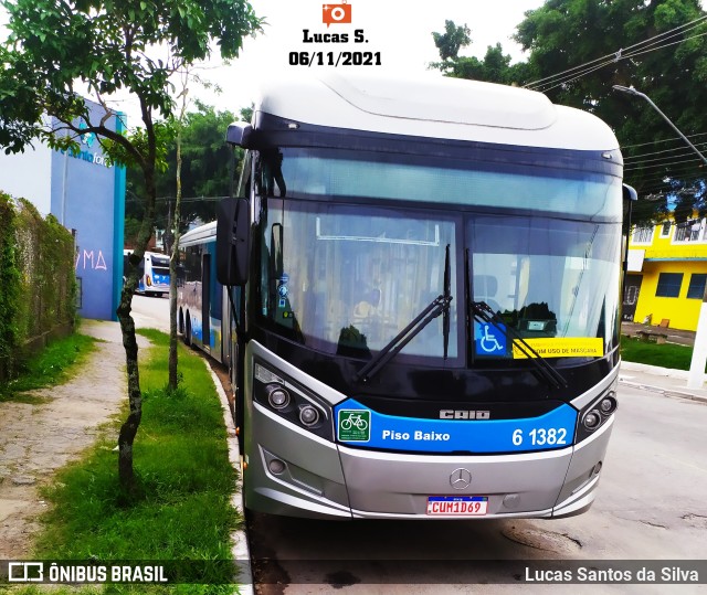 Viação Grajaú S.A. 6 1382 na cidade de São Paulo, São Paulo, Brasil, por Lucas Santos da Silva. Número da foto: #9447067.