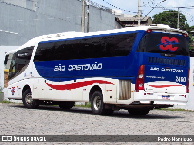Viação São Cristóvão 2460 na cidade de Divinópolis, Minas Gerais, Brasil, por Pedro Henrique. Número da foto: #9448578.