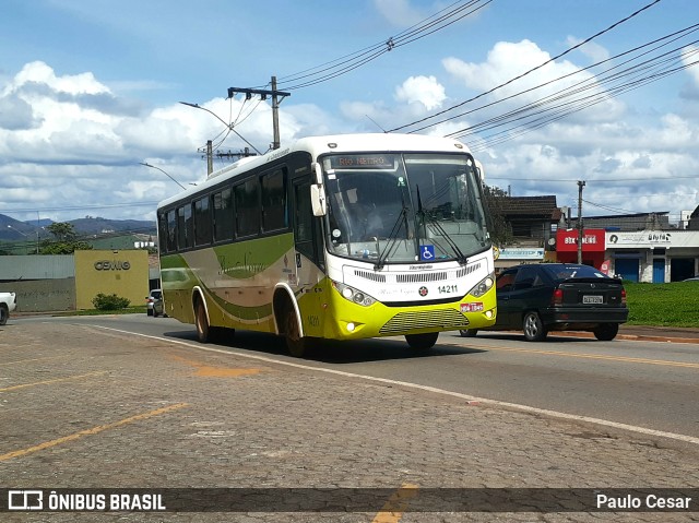 Rio Negro Fretamento e Turismo 14211 na cidade de Itabira, Minas Gerais, Brasil, por Paulo Cesar. Número da foto: #9451179.
