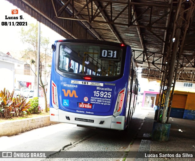 Viação Miracatiba 15.925 na cidade de Embu-Guaçu, São Paulo, Brasil, por Lucas Santos da Silva. Número da foto: #9450861.
