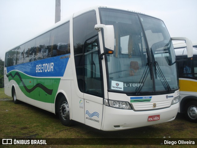 Bel-Tour Transportes e Turismo 333 na cidade de Rio de Janeiro, Rio de Janeiro, Brasil, por Diego Oliveira. Número da foto: #9449843.