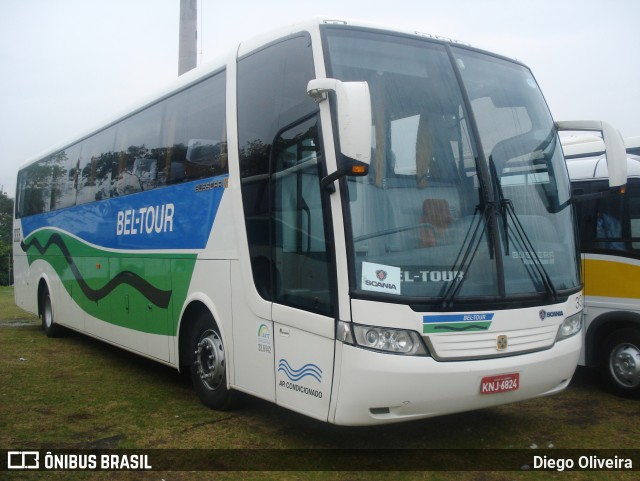 Bel-Tour Transportes e Turismo 333 na cidade de Rio de Janeiro, Rio de Janeiro, Brasil, por Diego Oliveira. ID da foto: 9449843.