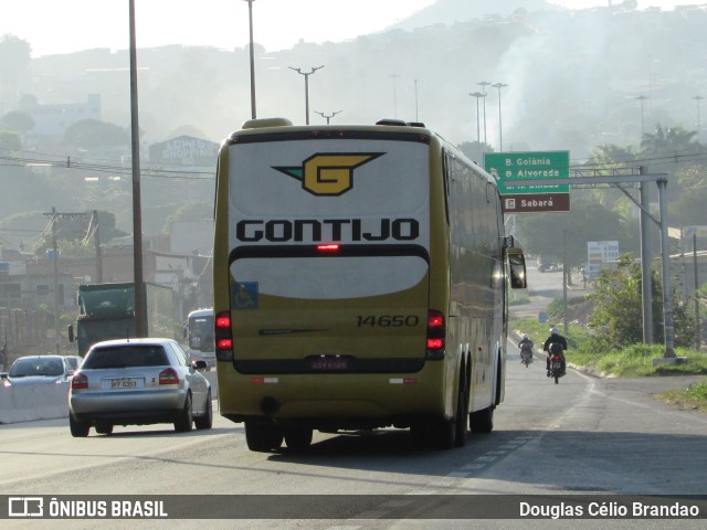 Empresa Gontijo de Transportes 14650 na cidade de Belo Horizonte, Minas Gerais, Brasil, por Douglas Célio Brandao. ID da foto: 9452162.