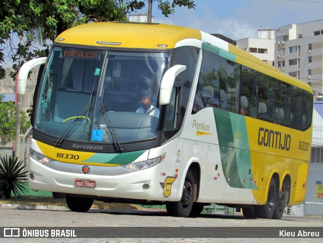 Empresa Gontijo de Transportes 18330 na cidade de Fortaleza, Ceará, Brasil, por Kieu Abreu. Número da foto: #9452807.