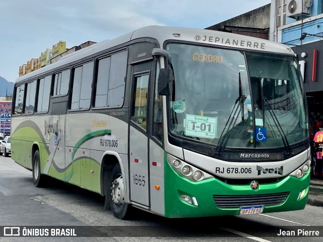 Turin Transportes RJ 678.006 na cidade de Rio de Janeiro, Rio de Janeiro, Brasil, por Jean Pierre. Número da foto: #9450937.