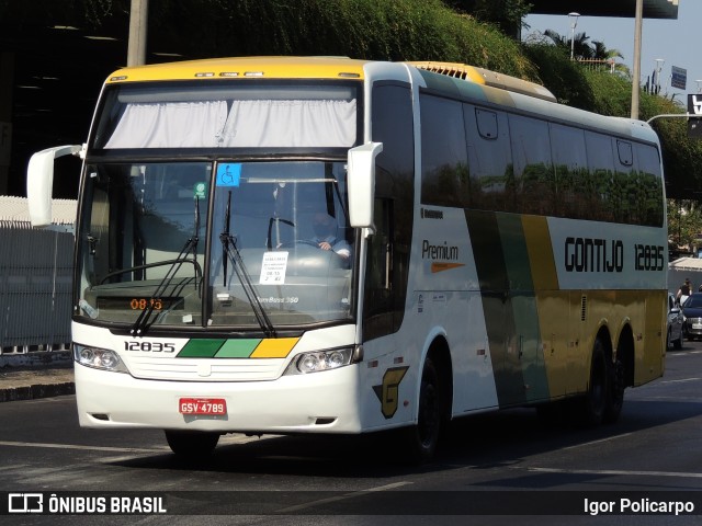 Empresa Gontijo de Transportes 12835 na cidade de Belo Horizonte, Minas Gerais, Brasil, por Igor Policarpo. ID da foto: 9450951.