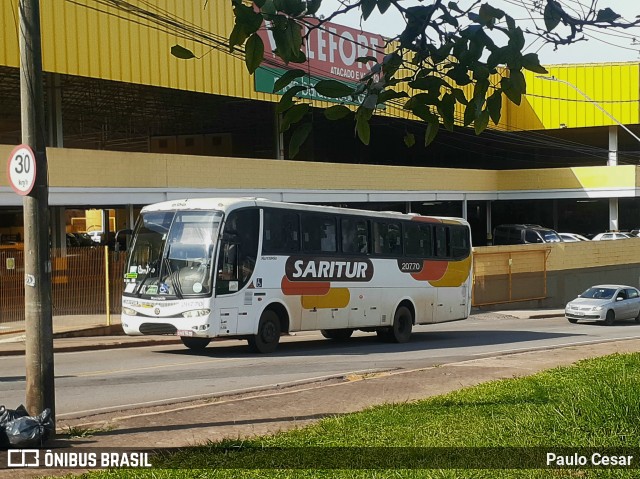 Saritur - Santa Rita Transporte Urbano e Rodoviário 20770 na cidade de Itabira, Minas Gerais, Brasil, por Paulo Cesar. Número da foto: #9451159.