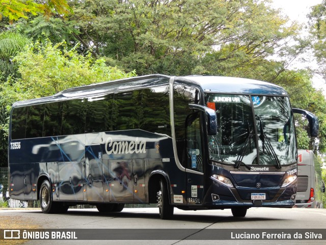 Viação Cometa 721536 na cidade de São Paulo, São Paulo, Brasil, por Luciano Ferreira da Silva. Número da foto: #9452846.