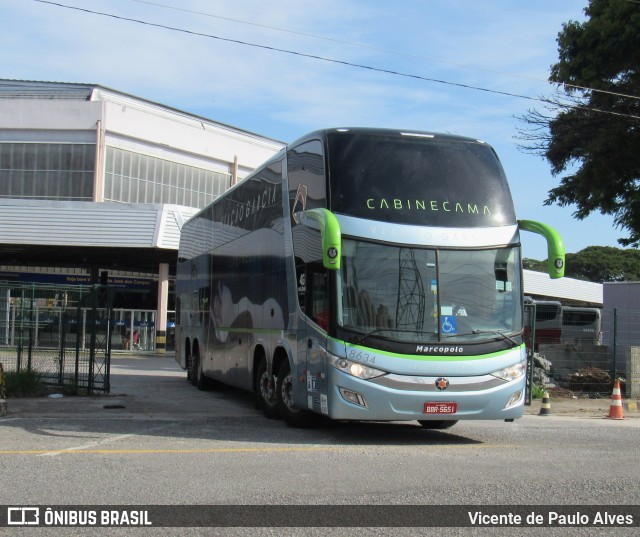 Viação Garcia 8634 na cidade de São José dos Campos, São Paulo, Brasil, por Vicente de Paulo Alves. ID da foto: 9451678.