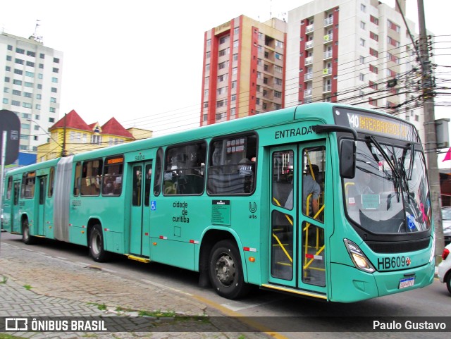 Auto Viação Redentor HB609 na cidade de Curitiba, Paraná, Brasil, por Paulo Gustavo. Número da foto: #9452688.
