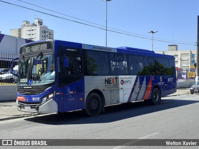 Next Mobilidade - ABC Sistema de Transporte 81.717 na cidade de Diadema, São Paulo, Brasil, por Welton Xavier. Número da foto: #9450438.