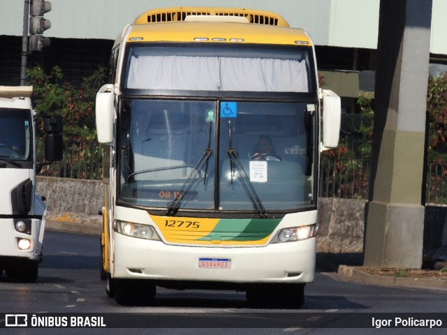 Empresa Gontijo de Transportes 12775 na cidade de Belo Horizonte, Minas Gerais, Brasil, por Igor Policarpo. ID da foto: 9450955.