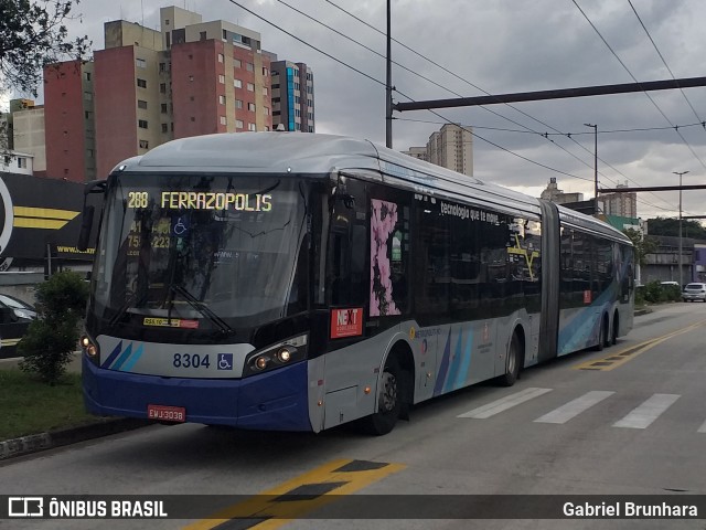 Next Mobilidade - ABC Sistema de Transporte 8304 na cidade de São Bernardo do Campo, São Paulo, Brasil, por Gabriel Brunhara. Número da foto: #9517539.