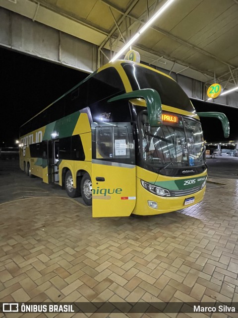 Empresa Gontijo de Transportes 25015 na cidade de Perdões, Minas Gerais, Brasil, por Marco Silva. Número da foto: #9515711.