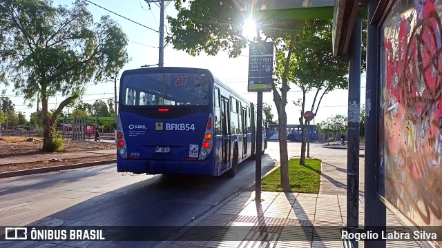 Subus 9559 na cidade de Santiago, Santiago, Metropolitana de Santiago, Chile, por Rogelio Labra Silva. Número da foto: #9516569.