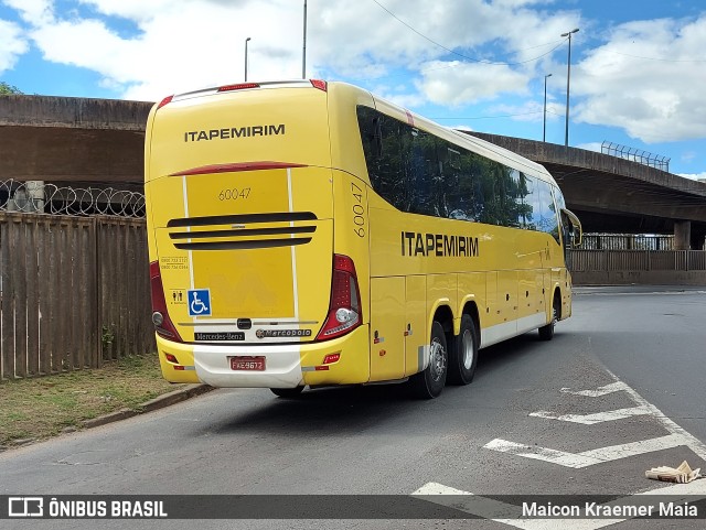 Viação Itapemirim 60047 na cidade de Porto Alegre, Rio Grande do Sul, Brasil, por Maicon Kraemer Maia. ID da foto: 9516927.