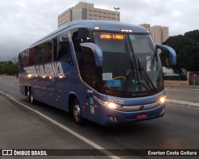 Viação Águia Branca 32430 na cidade de Cariacica, Espírito Santo, Brasil, por Everton Costa Goltara. ID da foto: 9515972.