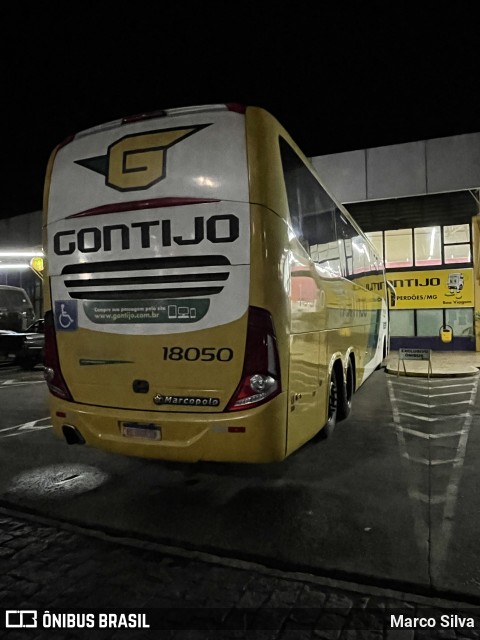 Empresa Gontijo de Transportes 18050 na cidade de Perdões, Minas Gerais, Brasil, por Marco Silva. ID da foto: 9515715.