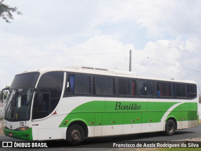 Bonitão Viagem e Turismo 6700 na cidade de Teresina, Piauí, Brasil, por Francisco de Assis Rodrigues da Silva. ID da foto: 9515442.