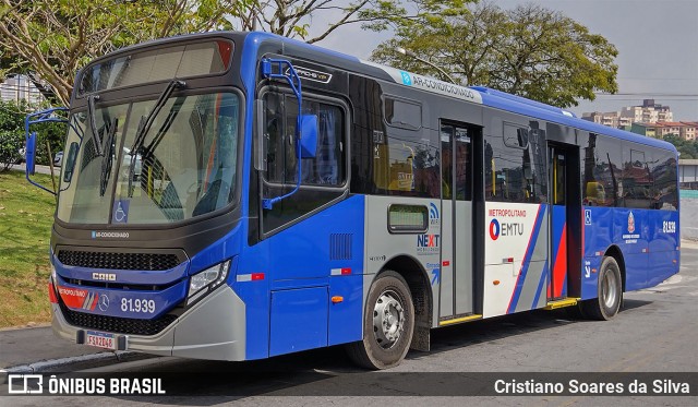 Next Mobilidade - ABC Sistema de Transporte 81.939 na cidade de São Bernardo do Campo, São Paulo, Brasil, por Cristiano Soares da Silva. ID da foto: 9517383.