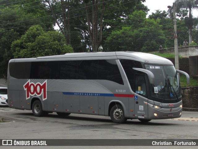 Auto Viação 1001 RJ 108.121 na cidade de Muriaé, Minas Gerais, Brasil, por Christian  Fortunato. Número da foto: #9540096.