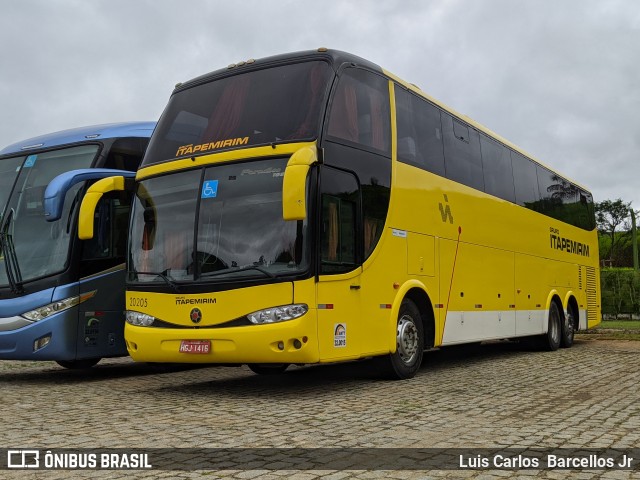 Viação Itapemirim 20205 na cidade de Barra de São Francisco, Espírito Santo, Brasil, por Luis Carlos  Barcellos Jr. Número da foto: #9538332.