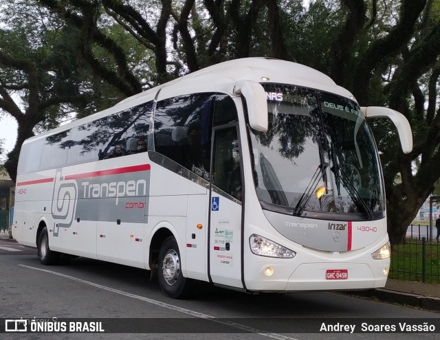 Transpen Transporte Coletivo e Encomendas 43040 na cidade de Curitiba, Paraná, Brasil, por Andrey  Soares Vassão. Número da foto: #9538608.