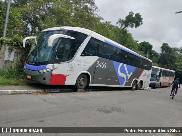 Viação São Luiz 3465 na cidade de São Paulo, São Paulo, Brasil, por Pedro Henrique Alves Silva. Número da foto: #9537864.