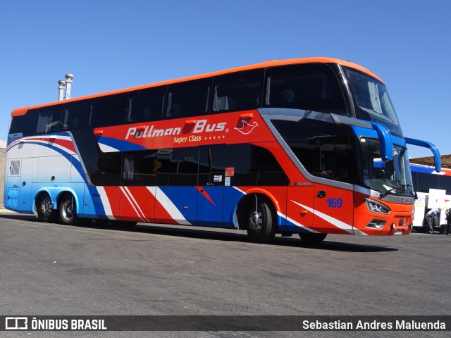 Pullman Bus 169 na cidade de Calama, El Loa, Antofagasta, Chile, por Sebastian Andres Maluenda. ID da foto: 9539045.