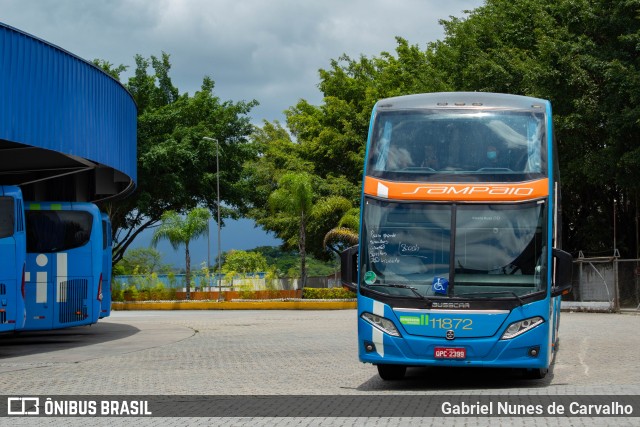 Viação Sampaio 11872 na cidade de Resende, Rio de Janeiro, Brasil, por Gabriel Nunes de Carvalho. Número da foto: #9538019.