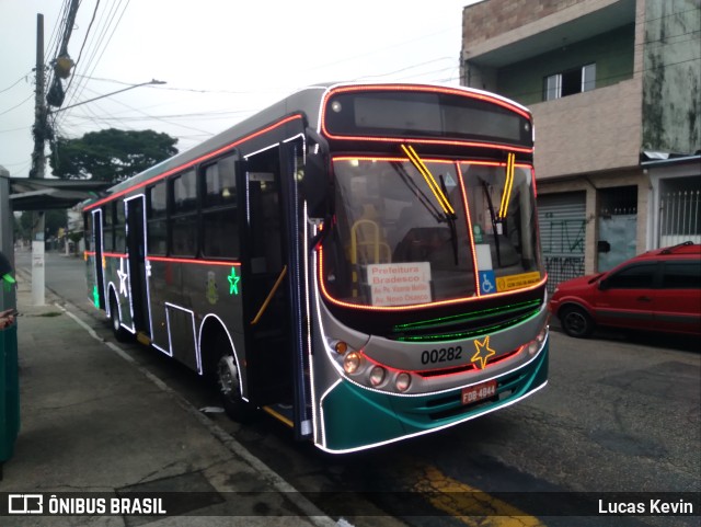 Auto Viação Urubupungá 00282 na cidade de Osasco, São Paulo, Brasil, por Lucas Kevin. ID da foto: 9538040.