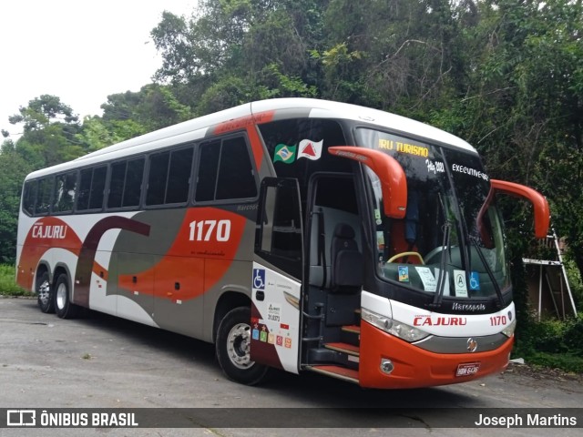 Expresso Cajuru 1170 na cidade de Campos do Jordão, São Paulo, Brasil, por Joseph Martins. ID da foto: 9540319.