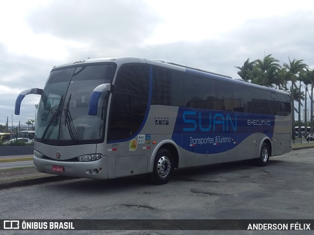 Suan Transportes e Turismo 640 na cidade de Florianópolis, Santa Catarina, Brasil, por ANDERSON FÉLIX. Número da foto: #9540284.