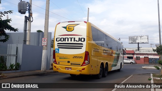 Empresa Gontijo de Transportes 21595 na cidade de Sete Lagoas, Minas Gerais, Brasil, por Paulo Alexandre da Silva. Número da foto: #9542600.