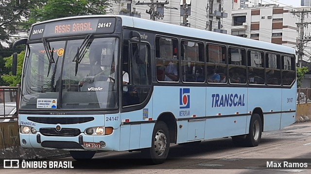 Transcal Sul Transportes Coletivos 24147 na cidade de Porto Alegre, Rio Grande do Sul, Brasil, por Max Ramos. Número da foto: #9540974.