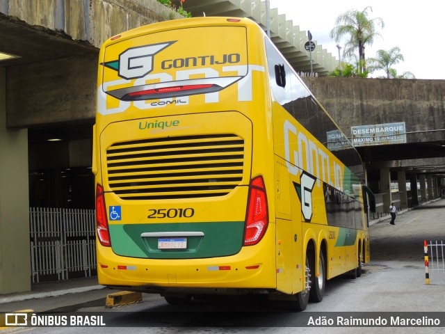 Empresa Gontijo de Transportes 25010 na cidade de Belo Horizonte, Minas Gerais, Brasil, por Adão Raimundo Marcelino. Número da foto: #9542517.